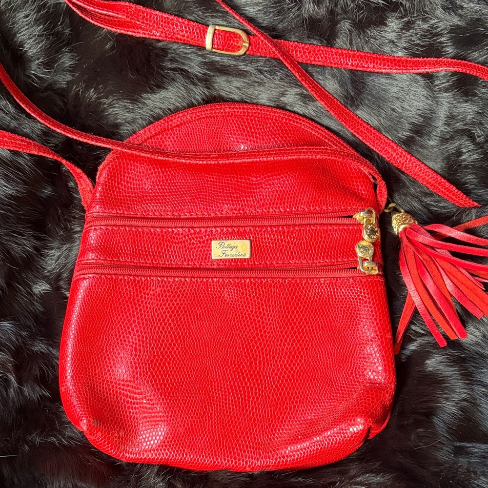 Snakeskin Bottega Fiorentina Crossbody Bag
